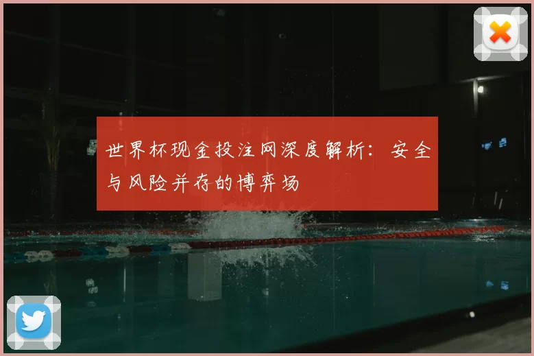 世界杯现金投注网深度解析:安全与风险并存的博弈场