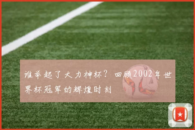 谁举起了大力神杯？回顾2002年世界杯冠军的辉煌时刻